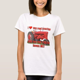 red_tractor_love T-Shirt