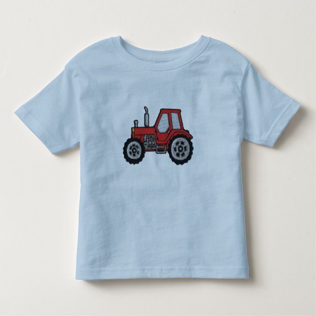 Red Tractor Toddler T-Shirt (Front)