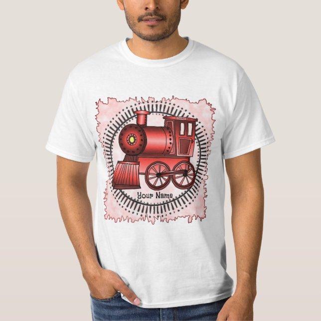 Red Train t-shirt (Front)