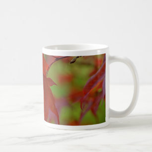 Red Tree Leaves Coffee Mug
