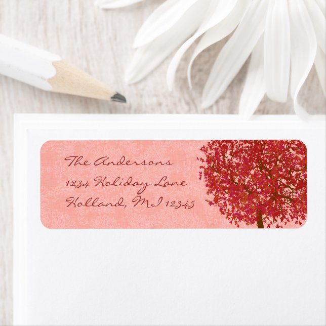 Red Tree Return Address Return Address Label (Insitu)