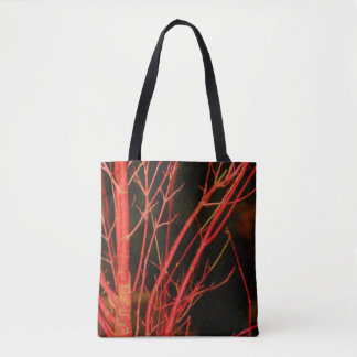 Red Tree Tote