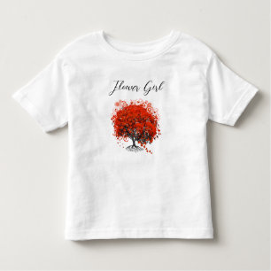 Red Tree Wedding T-Shirts, Gifts, Stickers & Favou Toddler T-Shirt