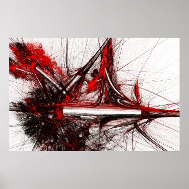 red trees 1 [detail] huge digital print (Front)