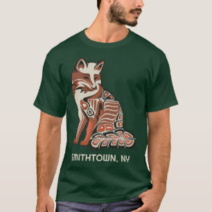 Red Tribal Fo Smithtown Native American Artwork St T-Shirt