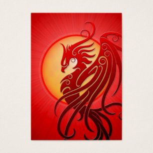 Red Tribal Phoenix