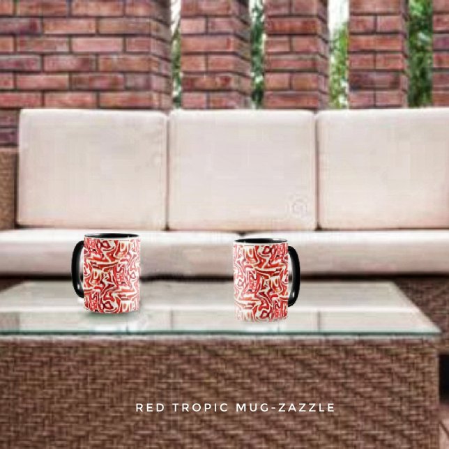 Red Tropic Mug (Creator Uploaded)