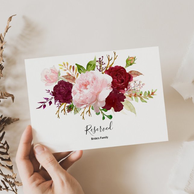 Red Tropical and Romantic Reserved Sign (Creator Uploaded)