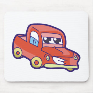 Red Truck Mouse Pad