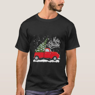 Red Truck Tree T-Shirt
