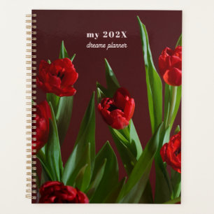 Red Tulip Dreams Planner