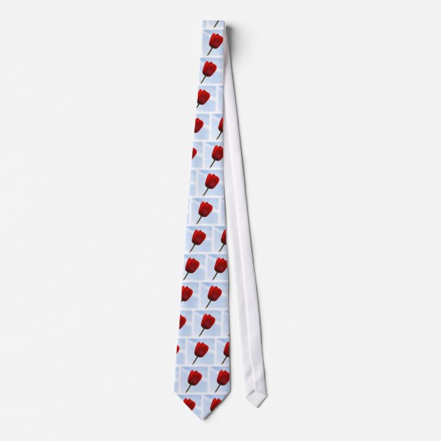 Red Tulip Tie (Front)