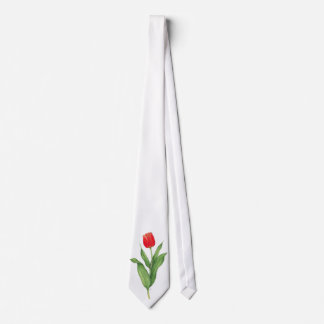 Red Tulip Tie