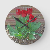 Red Tulips Art