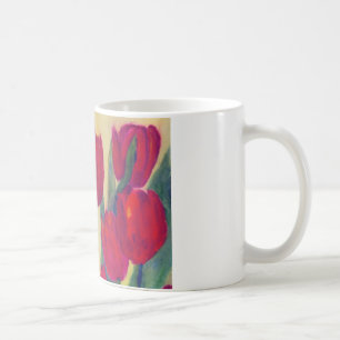 Red Tulips Coffee Mug