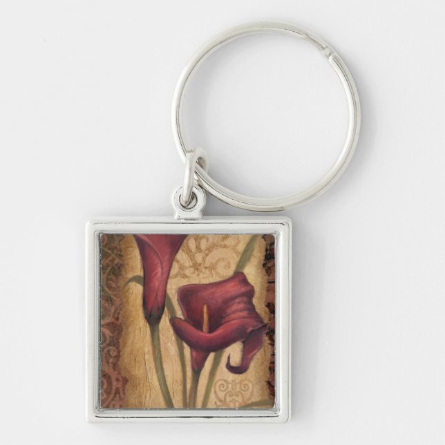 Red Tulips I Key Ring (Front)