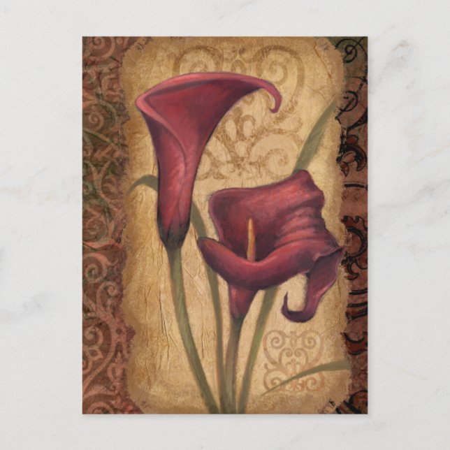Red Tulips I Postcard (Front)