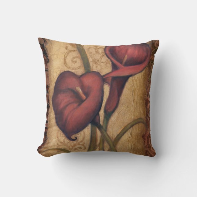 Red Tulips II Cushion (Front)