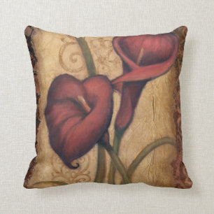 Red Tulips II Cushion