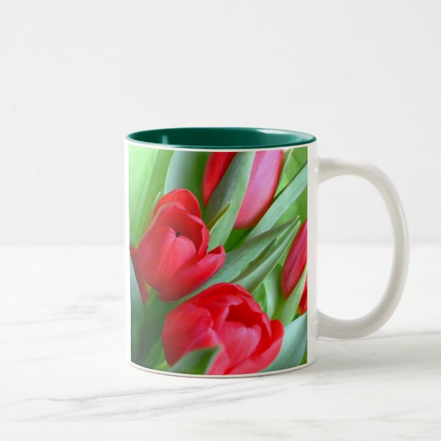 Red Tulips Mug (Right)