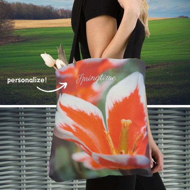 Red tulips tote bag (Creator Uploaded)