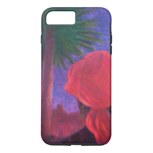 Red Turban dusk Jodhpur 2012 Case-Mate iPhone Case (Back)
