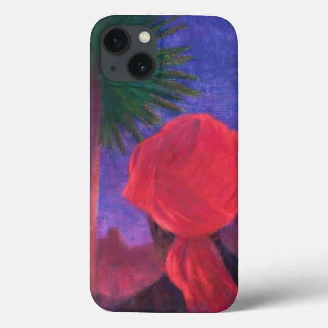 Red Turban dusk Jodhpur 2012 Case-Mate iPhone Case (Back)