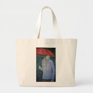 Red Umbrella 2013 Large Tote Bag