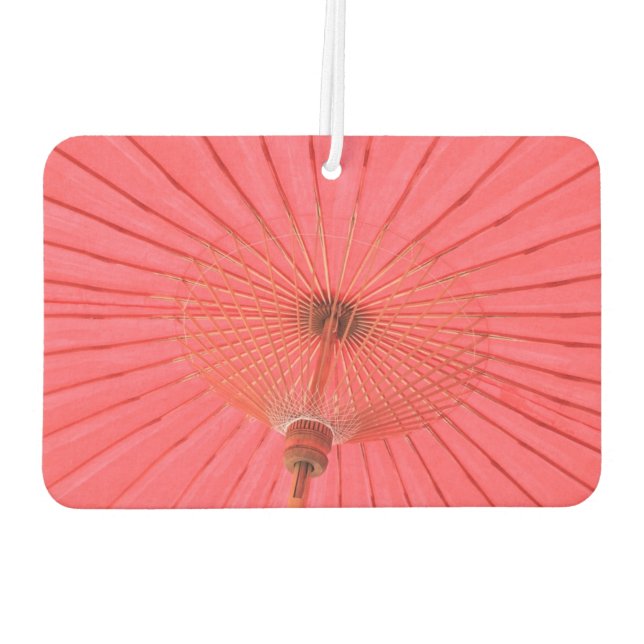 Red umbrella car air freshener (Back)