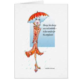 Red Umbrella coping card