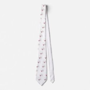 Red umbrella couple New York cool trendy beautiful Tie