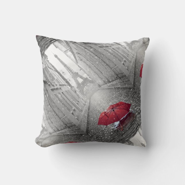 Red Umbrella Cushion (Front)