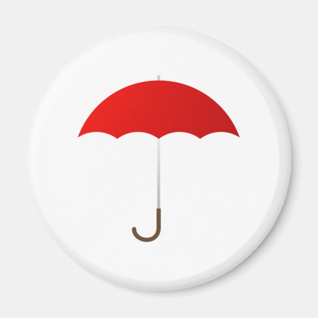 Red Umbrella Magnet (Front)