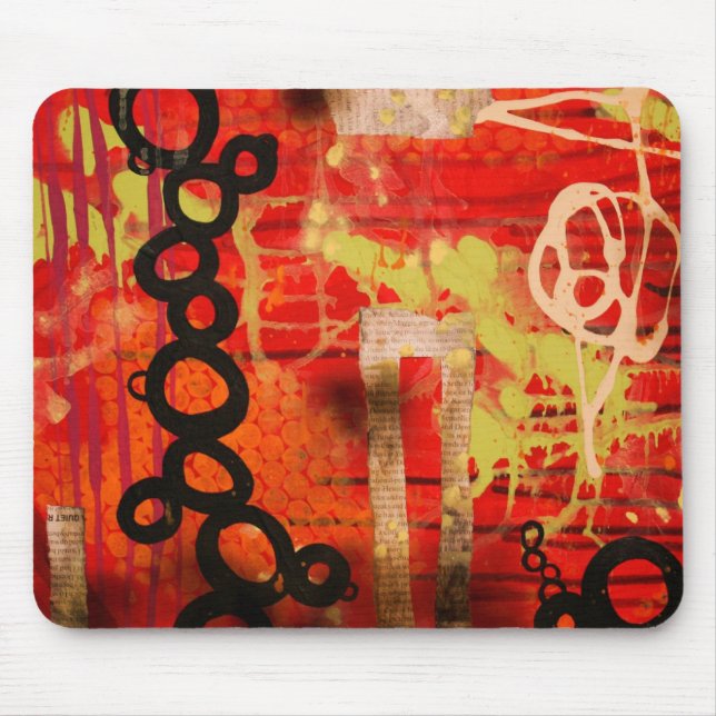 Red Urban Mousepad (Front)