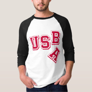 Red USA-USB - A Fallen Empire - Satirical Style T-Shirt