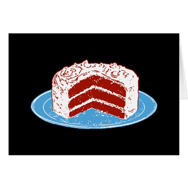 Red Velvet Cake (Front Horizontal)
