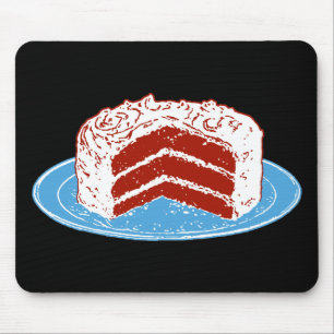 Red Velvet Cake Mouse Pad