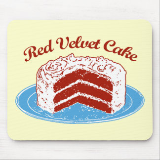 Red Velvet Cake Mouse Pad