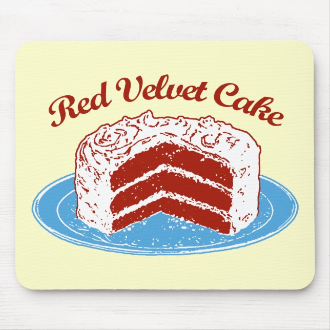 Red Velvet Cake Mouse Pad (Front)