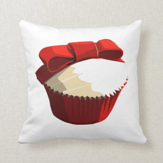 Red velvet cupcake cushion