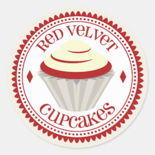 Red Velvet Cupcakes Sticker