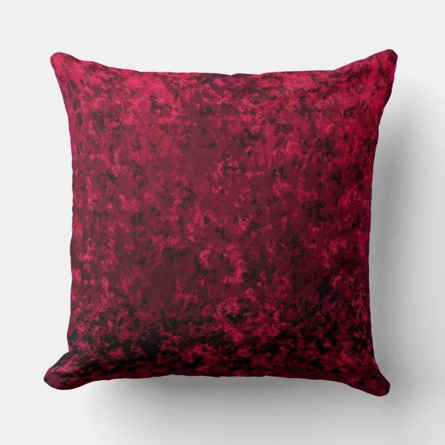 Red Velvet Cushion (Front)