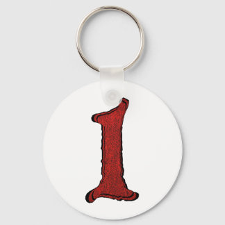 Red Velvet Holiday Number Series. Key Ring