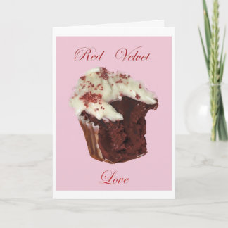Red Velvet Love Greeting Card