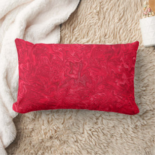 Red velvet..... lumbar cushion