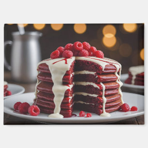 Red Velvet Pancakes Magnet