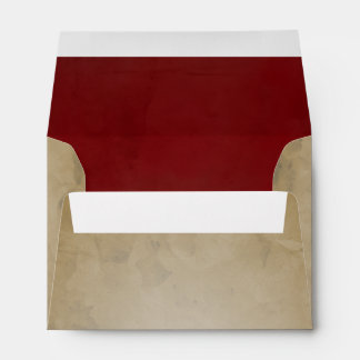 Red Velvet Texture Vintage Paper A6 Envelopes