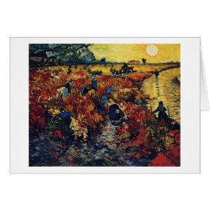 Red Vineyard, Van Gogh, 1888