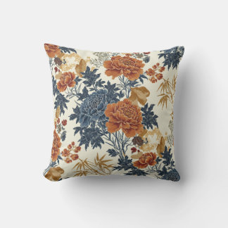 Red Vintage roses pillows