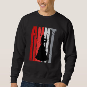 Red Violin Aunt Violinist Girls Plays The Violin O Sweatshirt